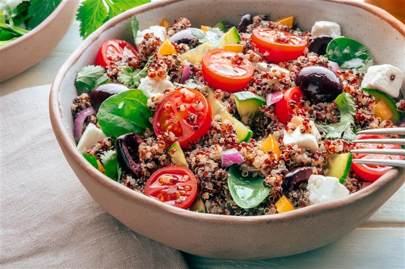 A delicious, simple, summer salad