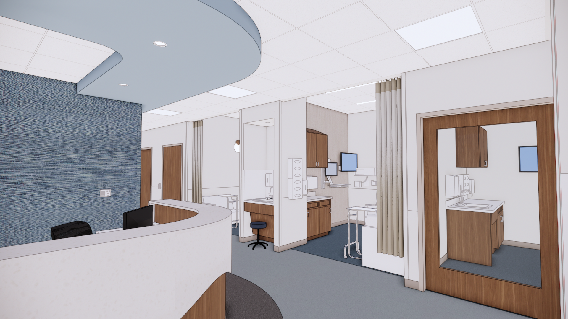 Infusion care team location render