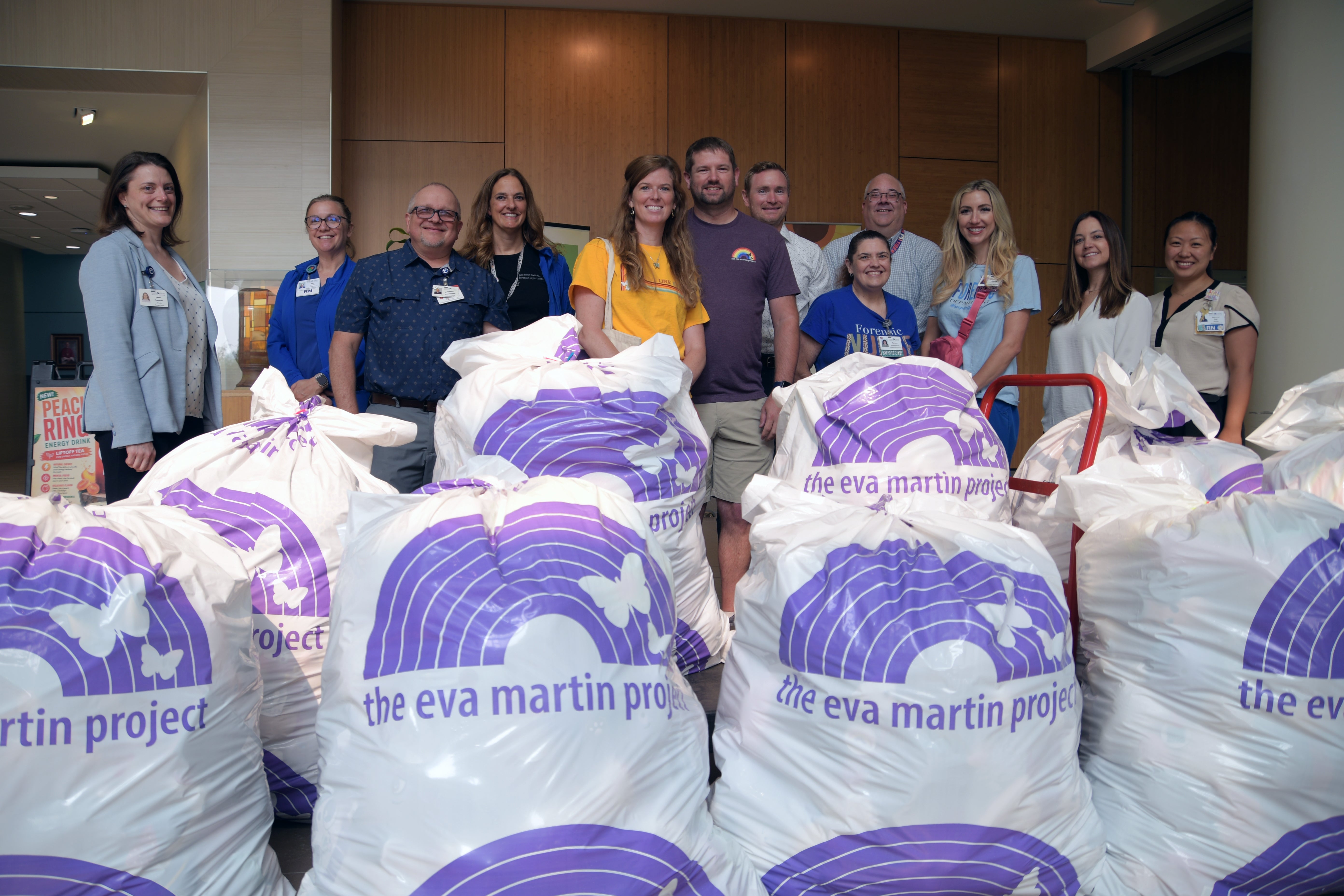 Eva Martin Project volunteers at work!