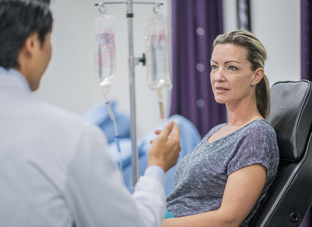 Doctor explaining procedure to patient