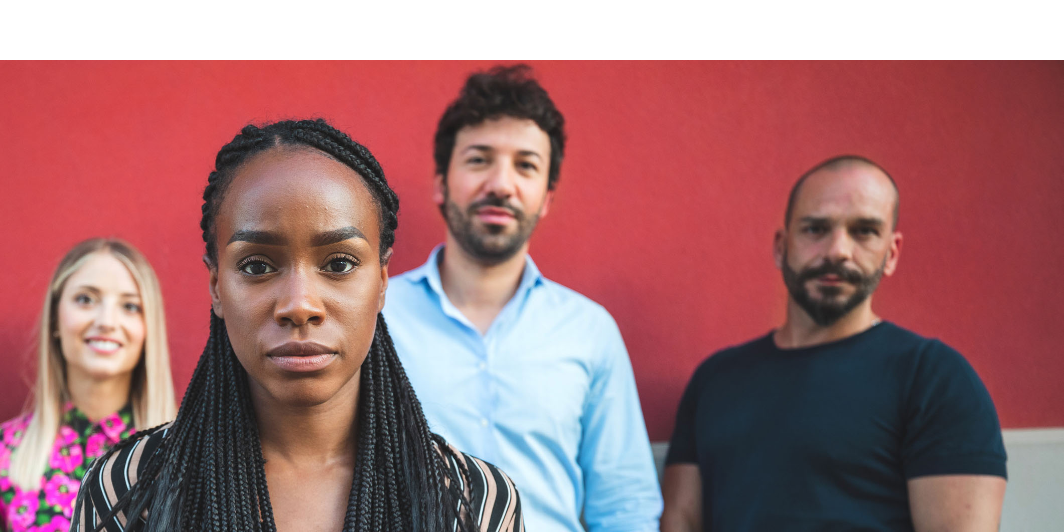 Diverse group of patients
